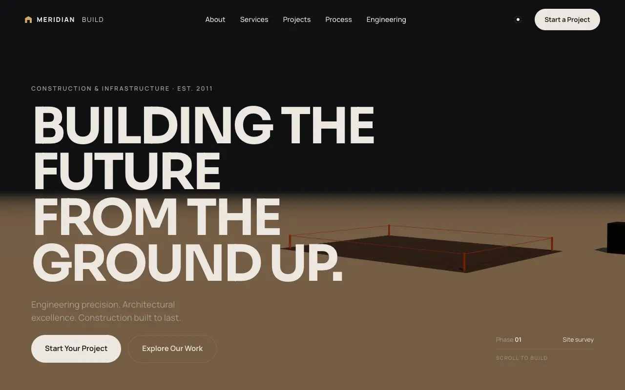 Premium Civil Construction Design design preview