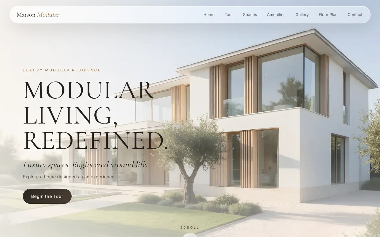 Luxury Modular Home Tour design preview